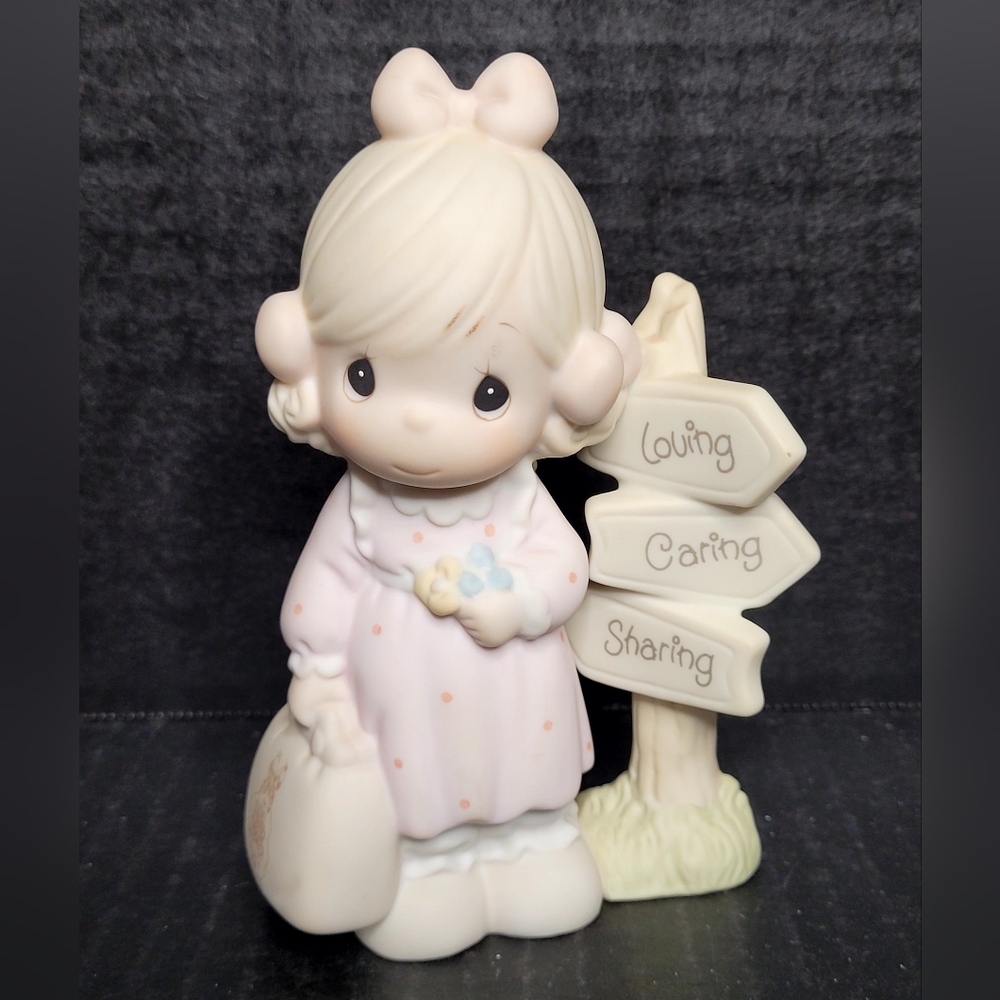 1993 Precious Moments Loving, Caring And Sharing Along The Way #C0013